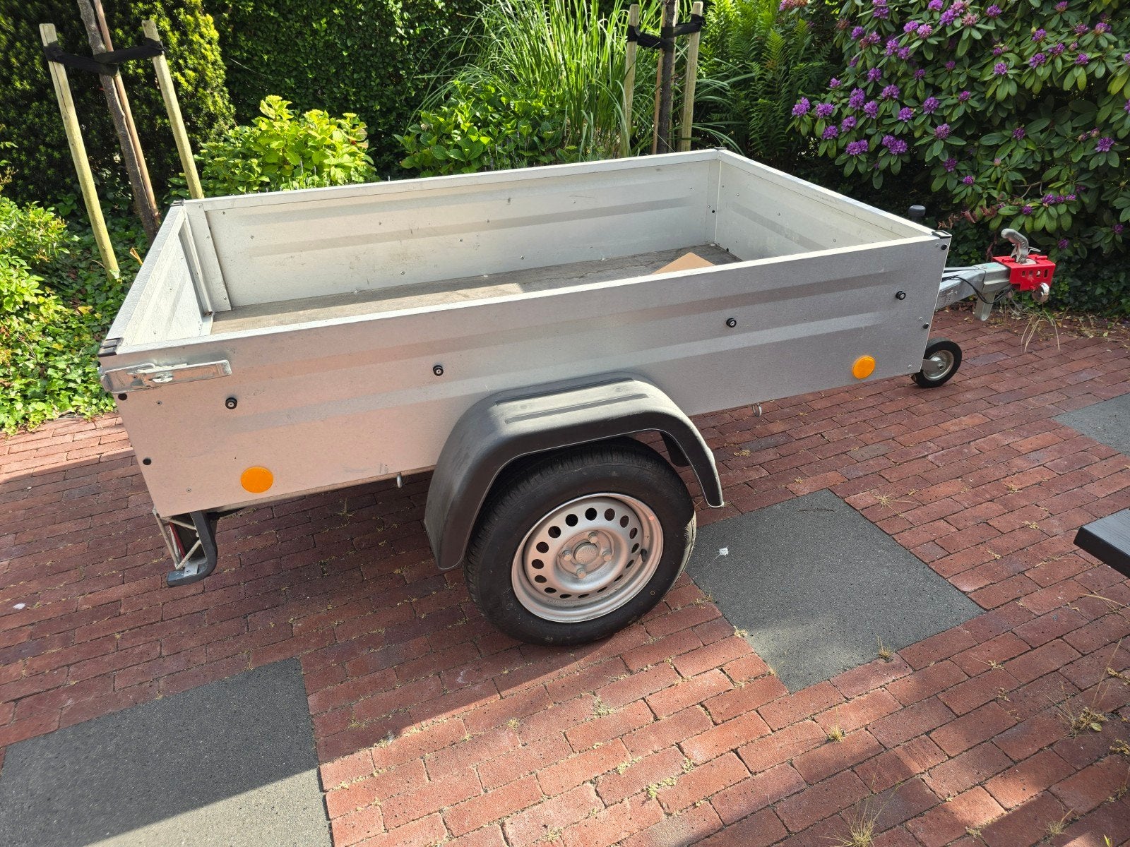 Robuuste aanhangwagen - Ideaal voor klussen en transport, Ophalen of Verzenden, Gebruikt