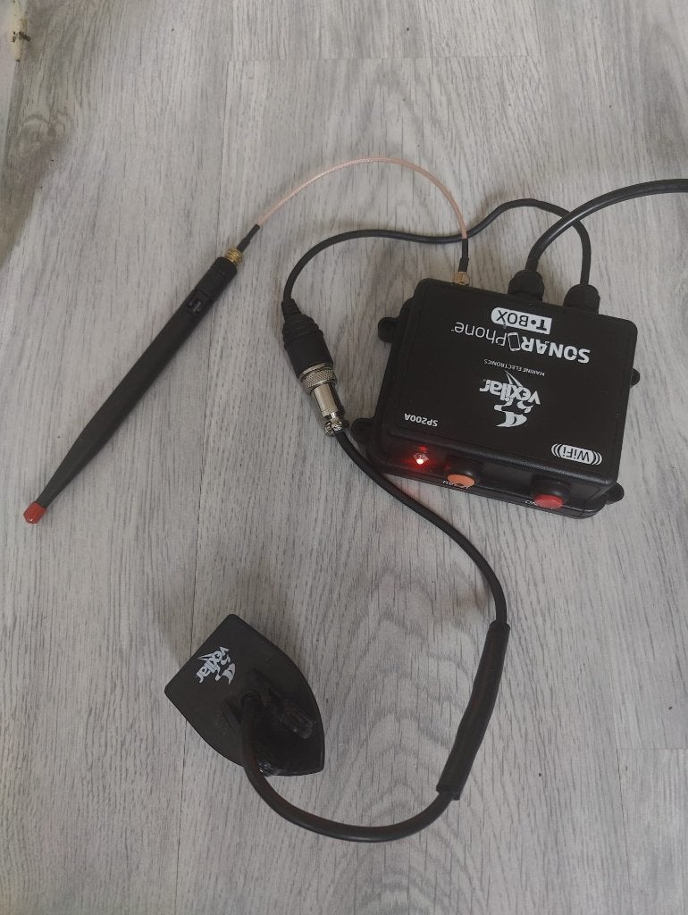 Vexilar Sonarphone dieptemeter voerboot, Ophalen of Verzenden, Gebruikt, Overige typen
