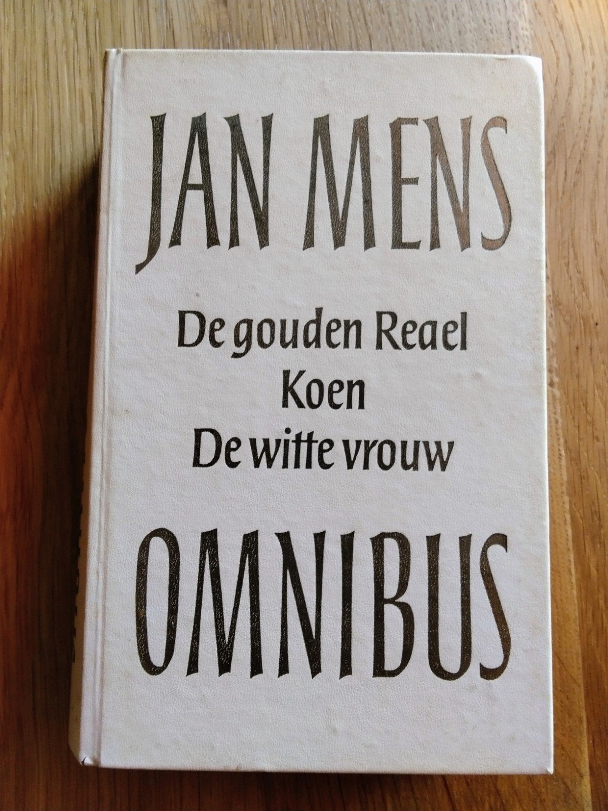 Jan Mens Omnibus: De gouden Reael, Koen, De witte vrouw, Boeken, Verzenden, Zo goed als nieuw, Jan Mens, Nederland