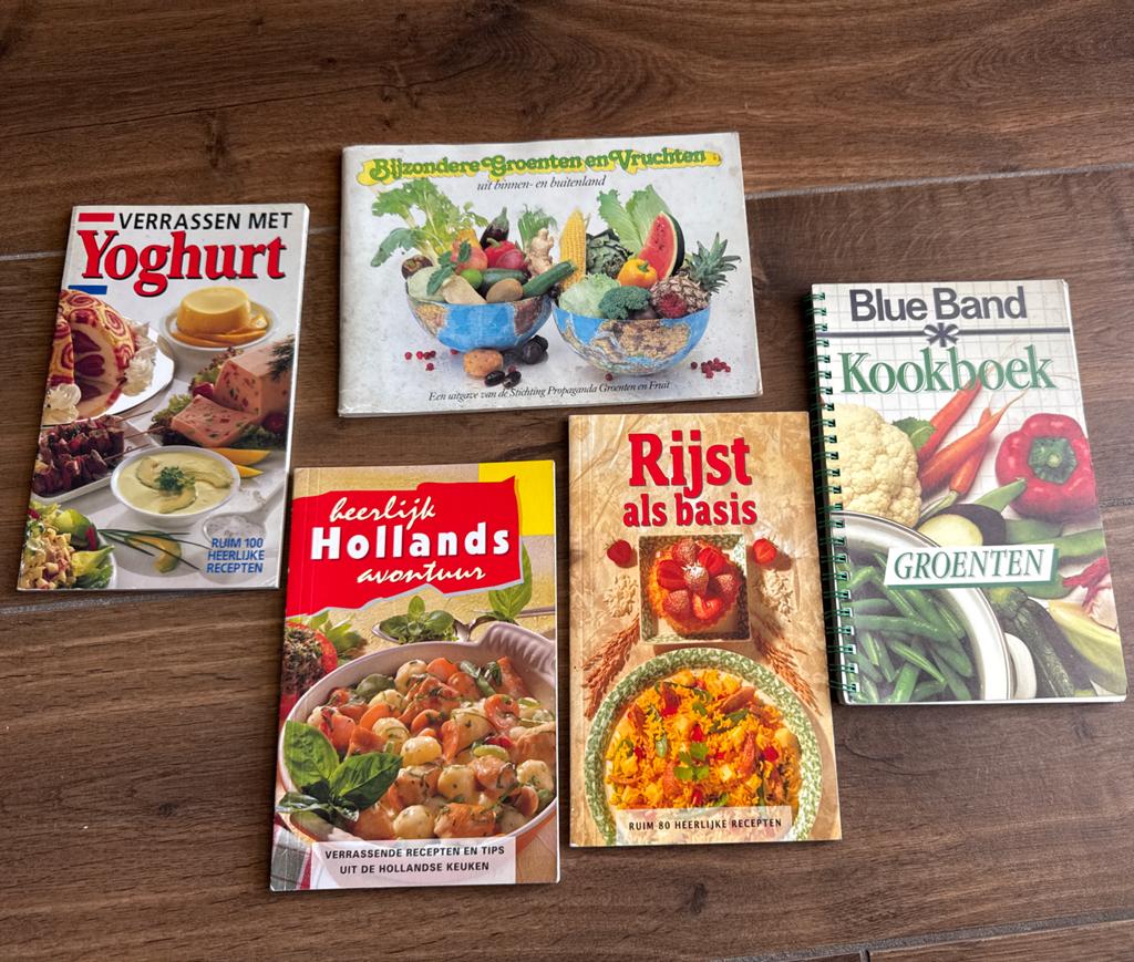 Diverse Kookboekjes: Yoghurt, Hollands, Rijst, Groenten, Ophalen of Verzenden, Gelezen, Nederland en België, Hoofdgerechten