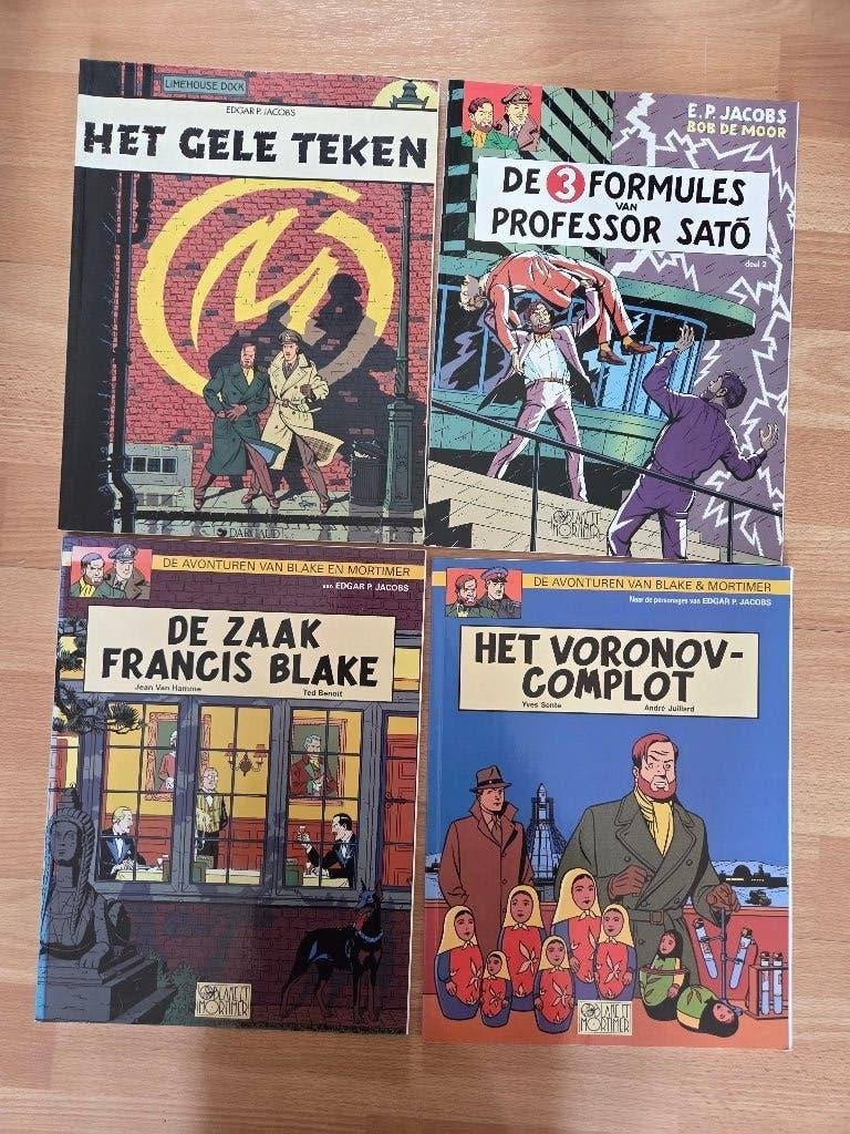 Blake en Mortimer - softcovers - E.P. Jacobs, Ophalen of Verzenden, Zo goed als nieuw, E.P. Jacobs, Meerdere stripboeken