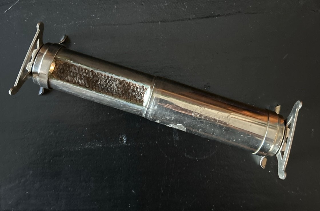 Antieke "We-el's Original Quick" krulijzerverwarmer spiritus, Ophalen of Verzenden