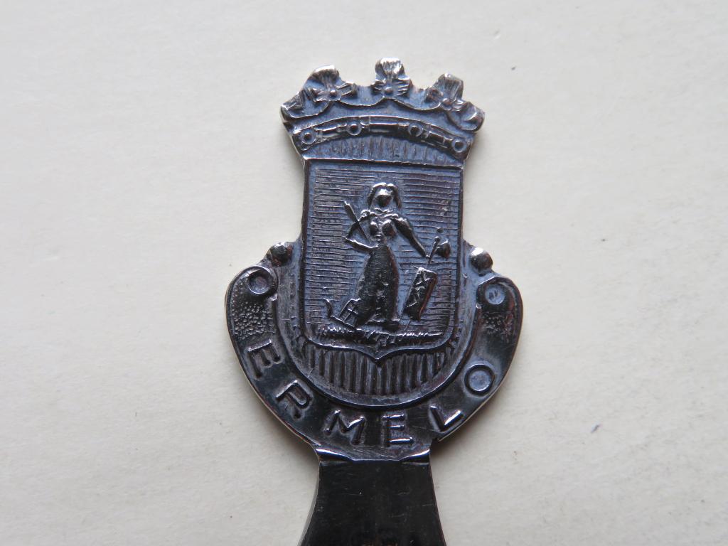 Brievenopener / briefopener oud wapen Ermelo 1816-1972, Verzenden