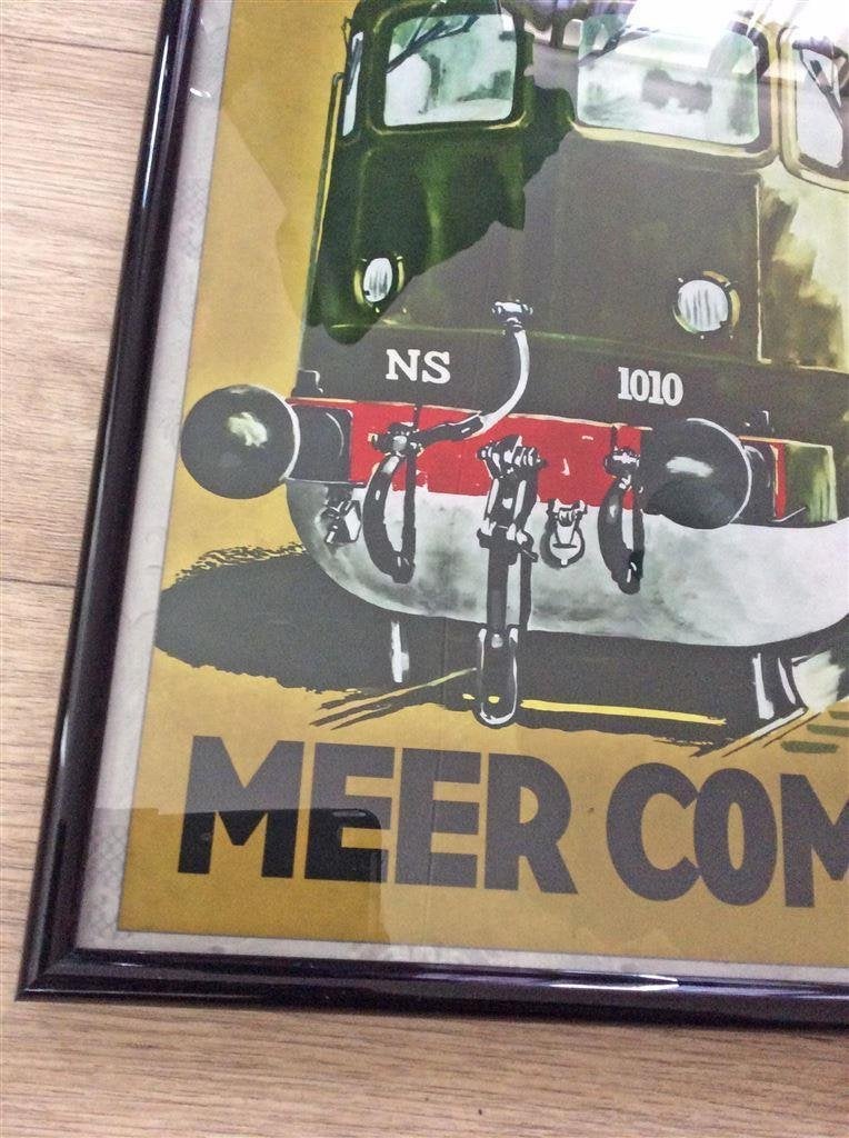 NS Spoorwegen Groter Snelheid meer Comfort Trein Poster lijs, Verzenden, Nieuw, Trein, Overige typen