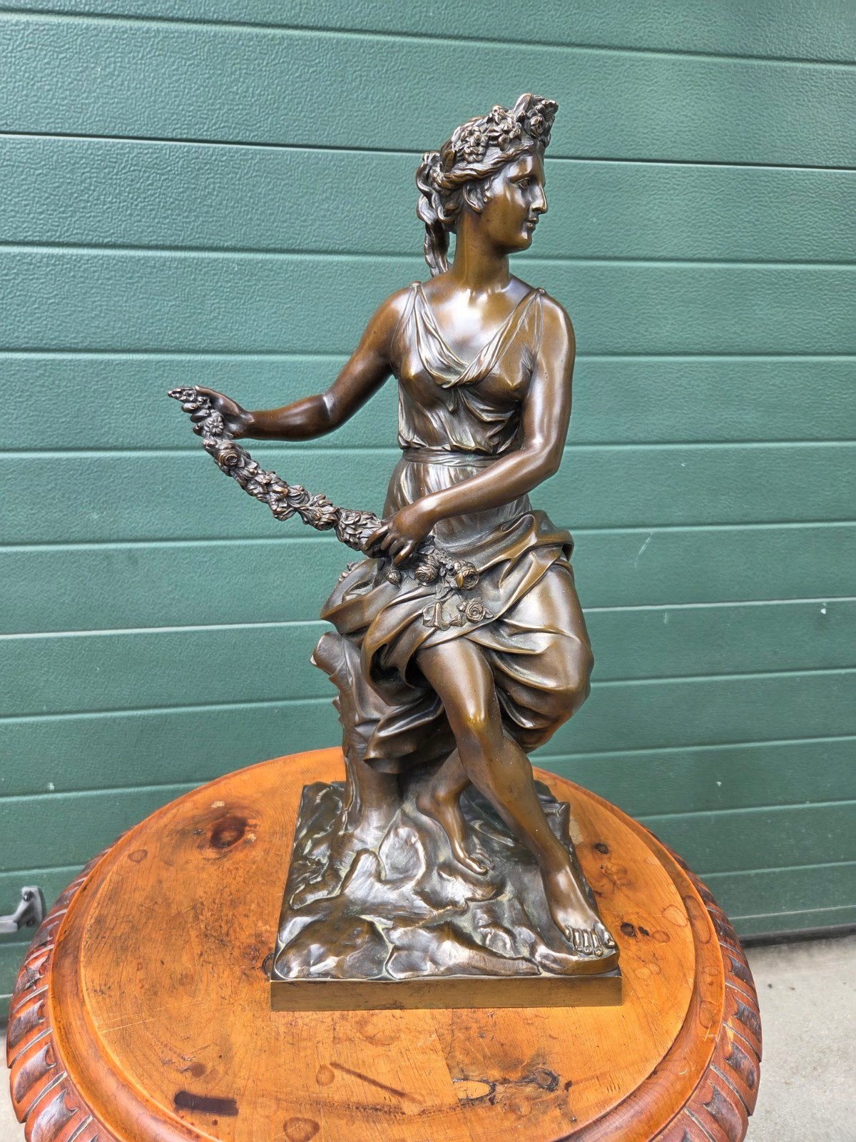 Gezocht antieke bronzen of marmeren beelden en inboedels, Ophalen