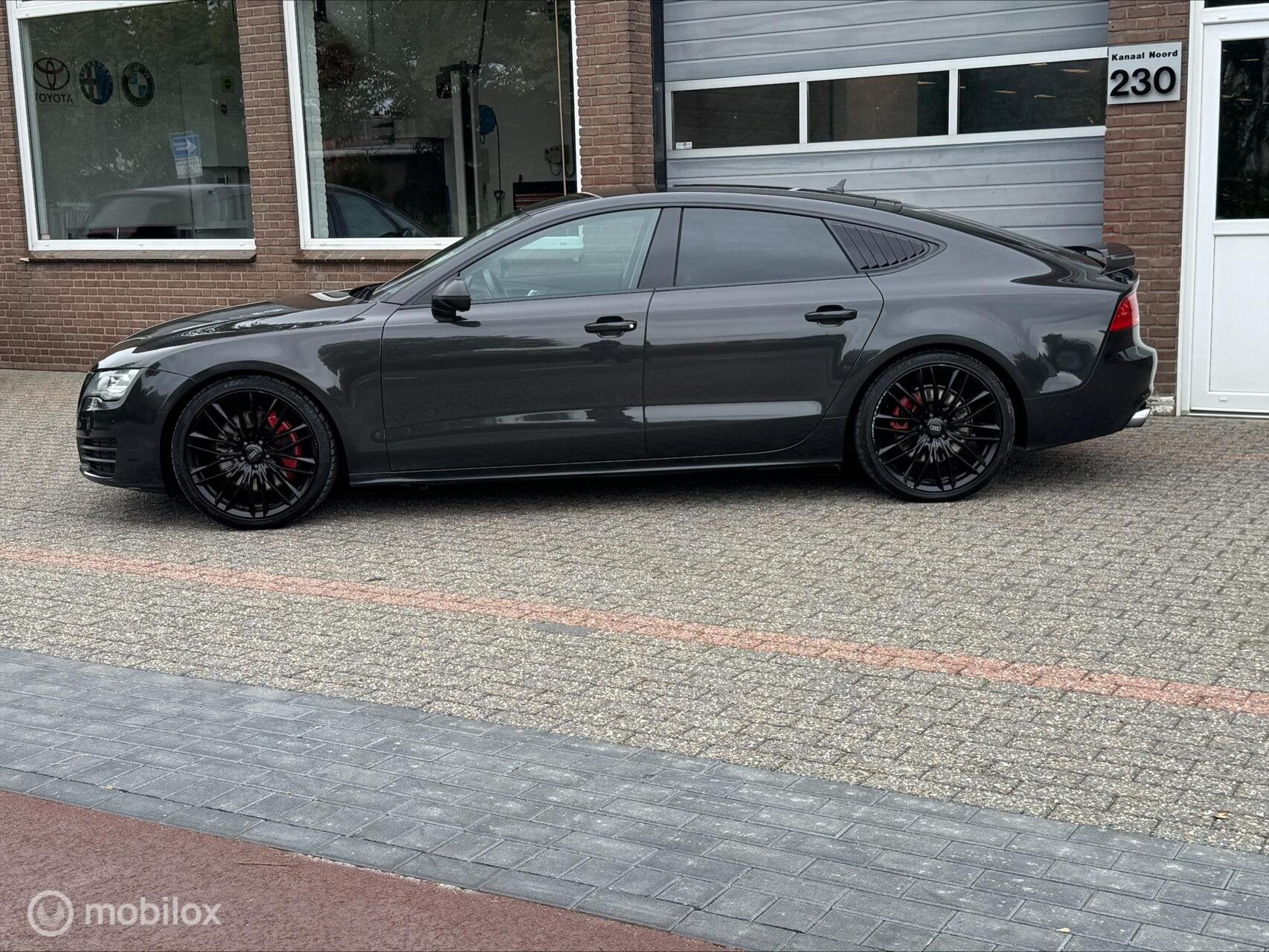 Audi A7 SPORTBACK 3.0 TFSI QUATTRO LEDER/NAVI/AIRCO/CRUISE, Auto's, Euro 5, Gebruikt, 2995 cc, 4 stoelen