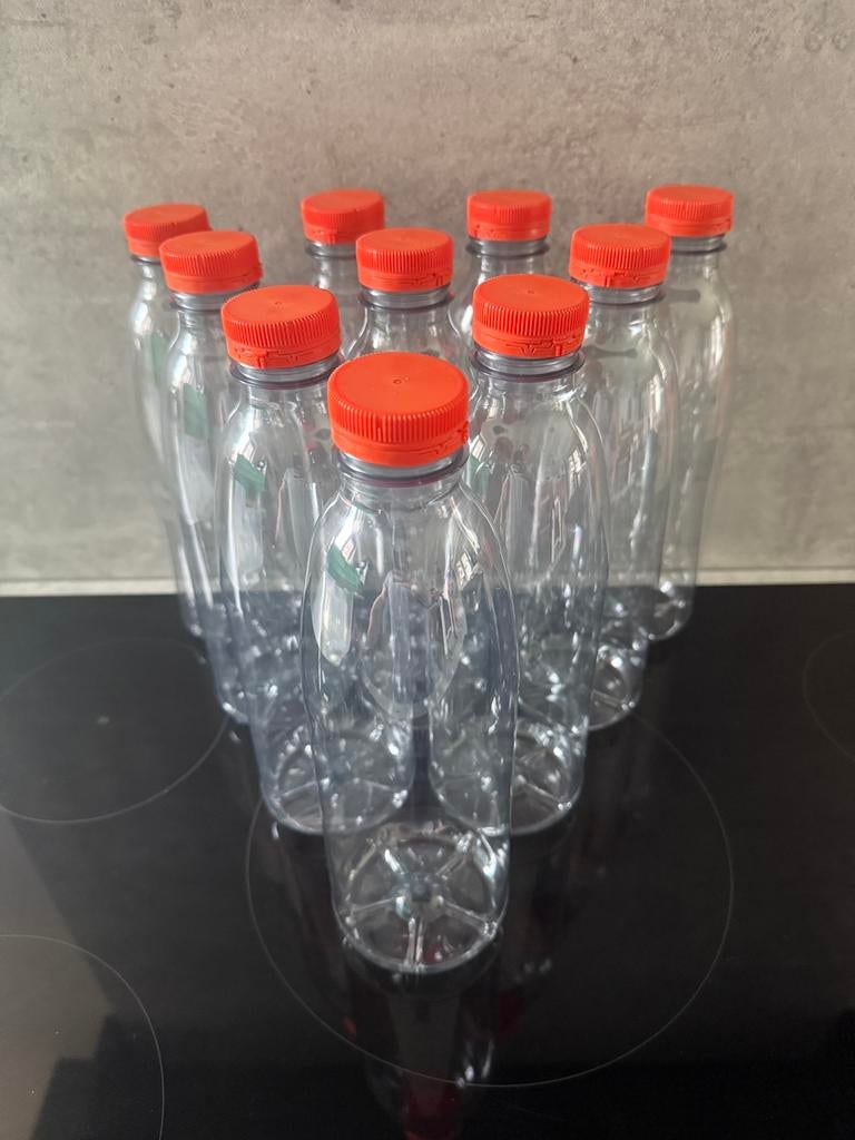 30 stuks Niet gebruikte plastic flessen met schroefdop 1 ltr, Verzamelen, Ophalen of Verzenden, Nieuw, Overige typen