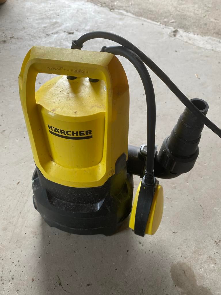 Kärcher SP 3.500 Dompelpomp - Zo goed als nieuw, Tuin en Terras, Waterpompen, Ophalen, Zo goed als nieuw, Elektrisch, Dompelpomp