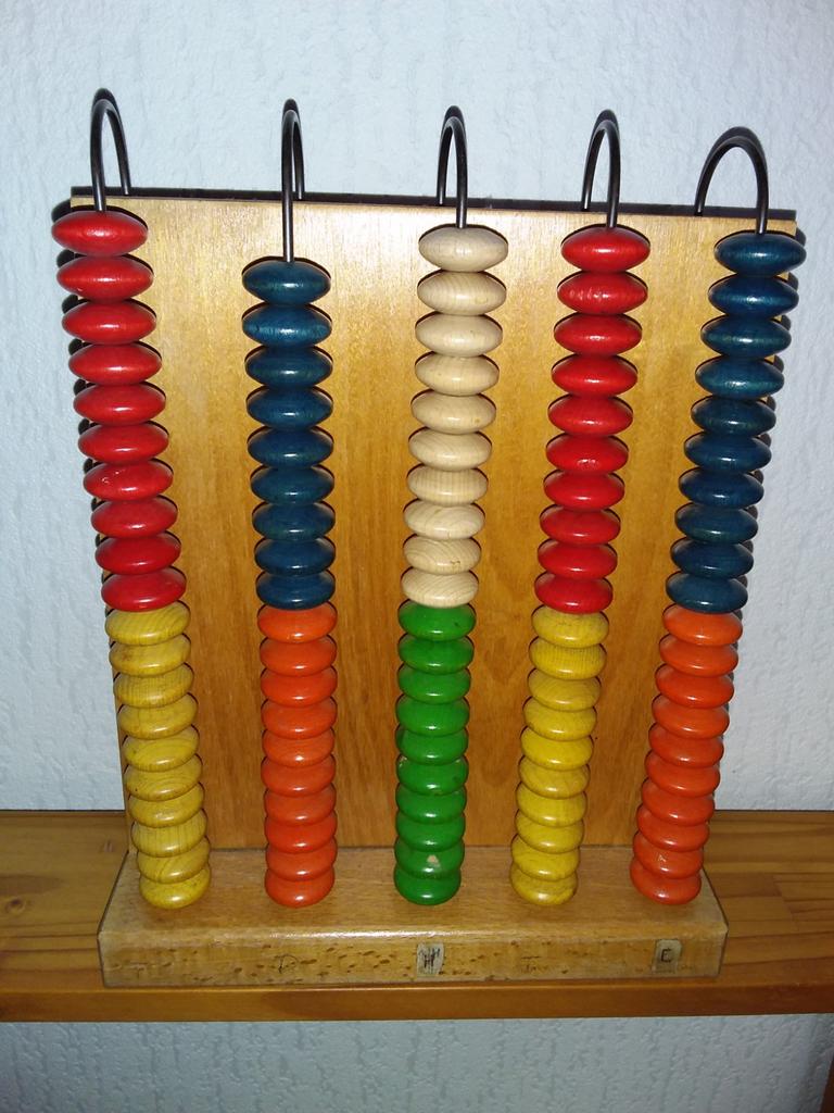Abacus telraam, Verzenden, Zo goed als nieuw