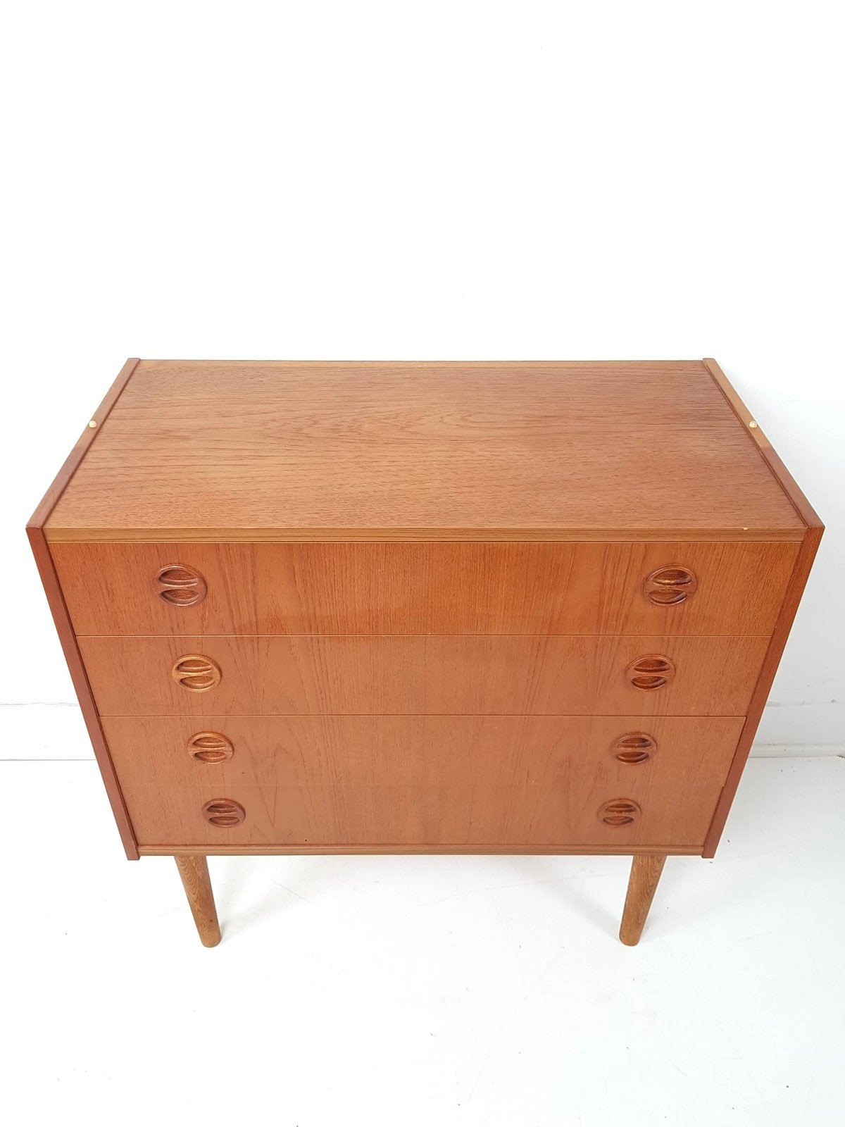 Vintage deens teakhouten ladenkast | ladekastje, -, -, Teakhout, Zo goed als nieuw