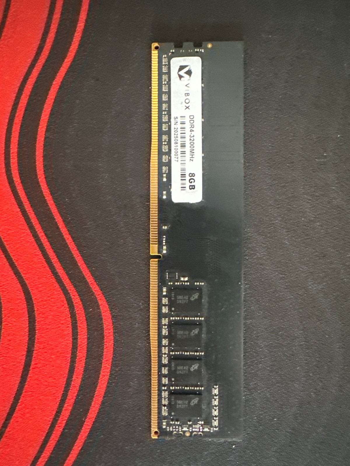 VBOX 8GB DDR4 3200MHz RAM Geheugenmodule, Computers en Software, RAM geheugen, DDR4, 8 GB, Ophalen of Verzenden, Zo goed als nieuw