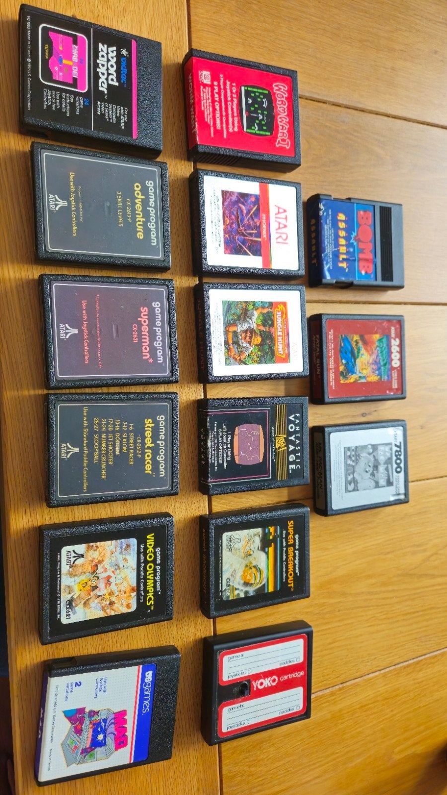 Diverse Atari 2600 en 7800 Spellen - Retro Collectie (m2455381599 ...
