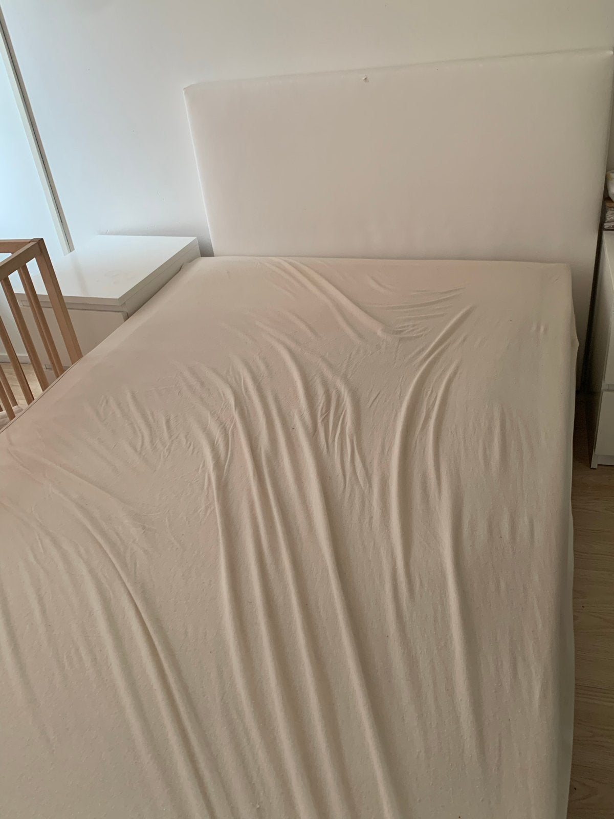 Boxspring  120x200 cm met matras, Huis en Inrichting, Slaapkamer | Boxsprings, Ophalen, Gebruikt, Twijfelaar, 120 cm
