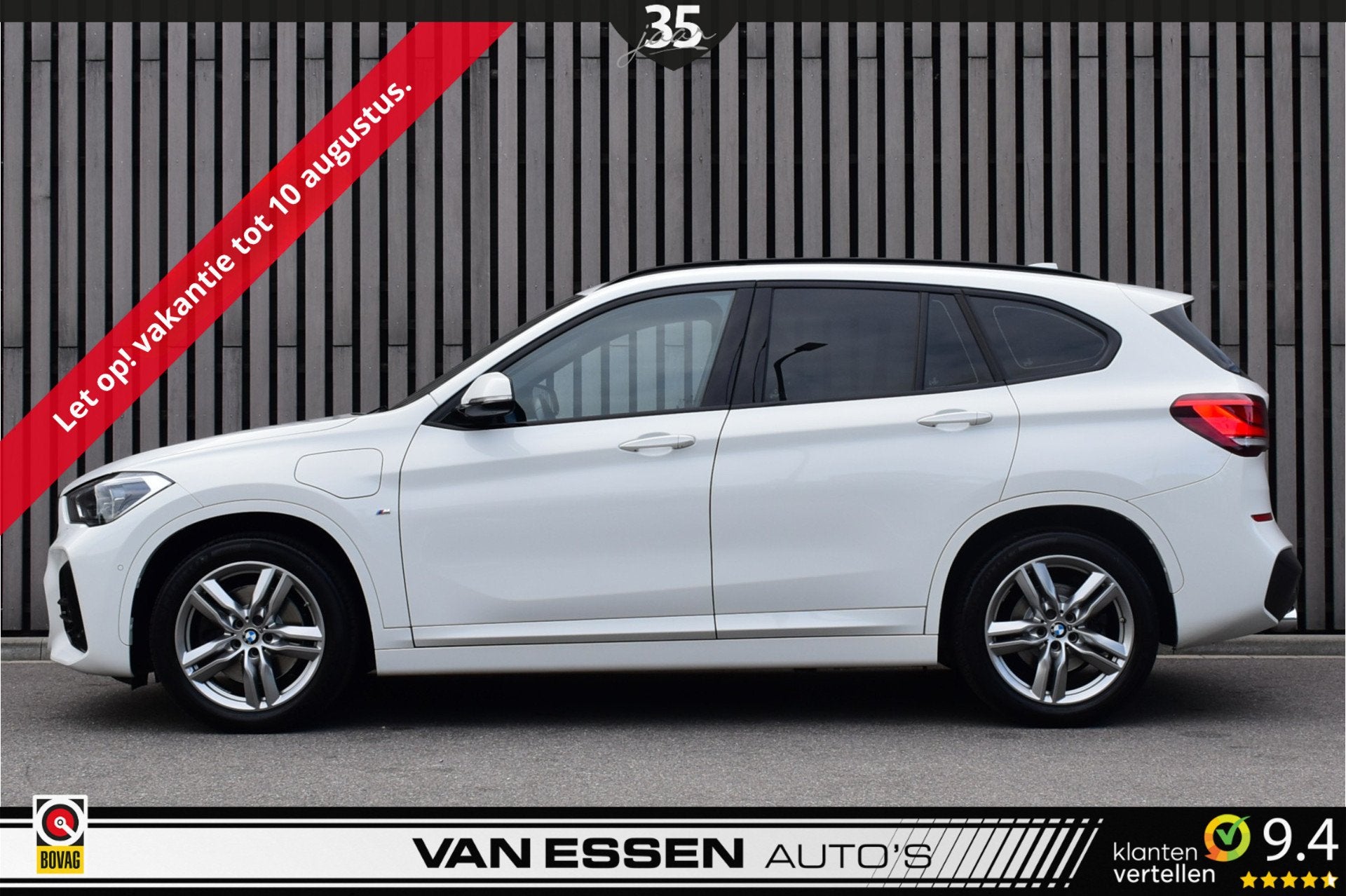 BMW X1 xDrive25e M-Sport Navigatie Led Stoelverw. Cruise Con, Auto's, BMW, 8 kWh, Wit, Bedrijf, Vierwielaandrijving