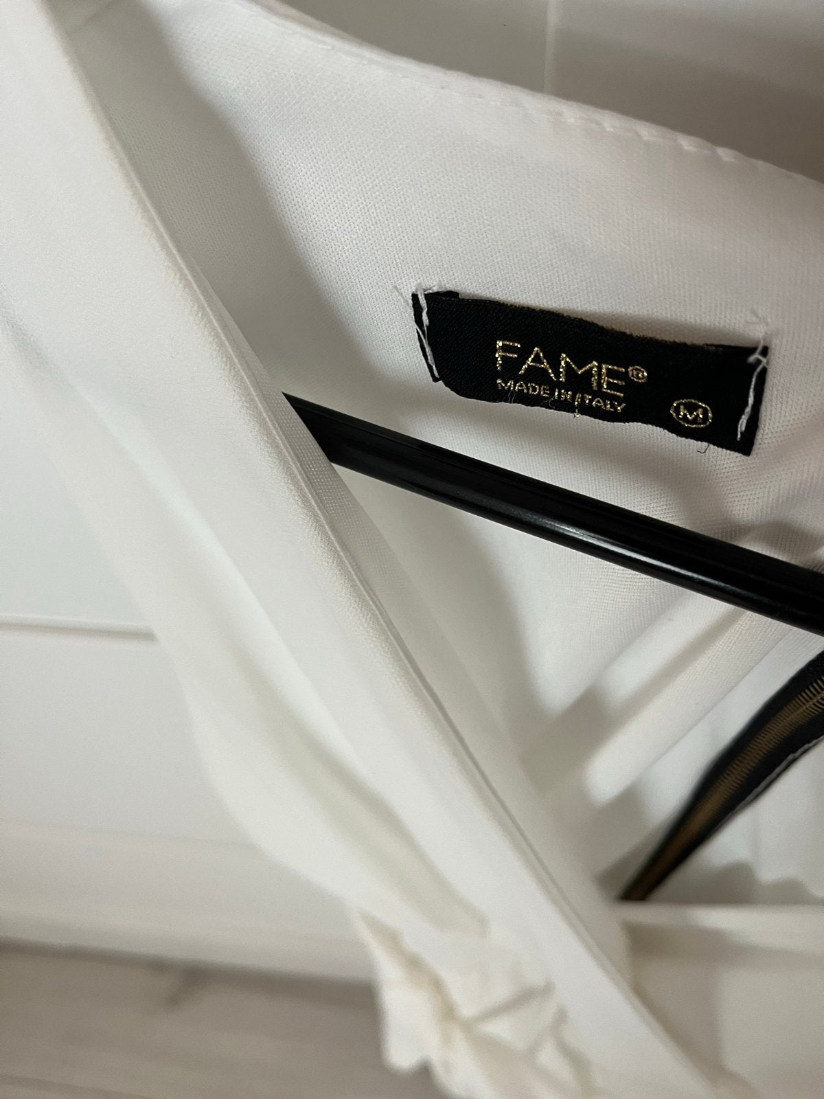FAME Witte Jurk Maat M - Zo goed als nieuw, Kleding | Dames, Jurken, Maat 38/40 (M), Wit, Ophalen of Verzenden, Zo goed als nieuw