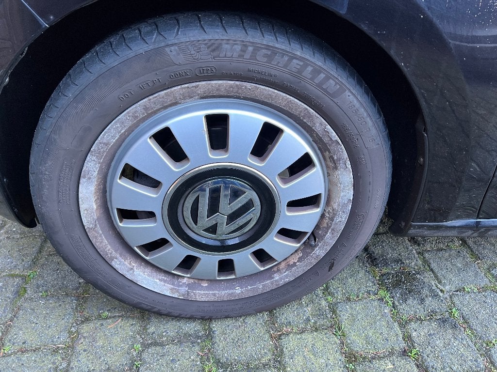 Wielen VW Up! black edition, Ophalen