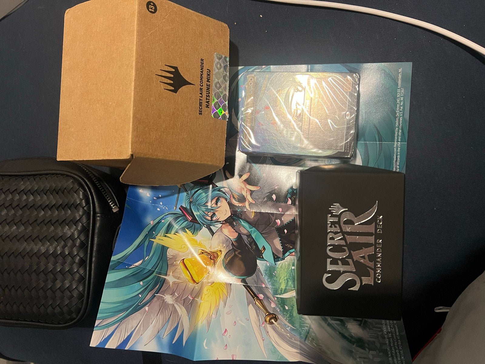 Magic the Gathering Secret Lair Commander Hatsune Miku, Hobby en Vrije tijd, Ophalen of Verzenden, Nieuw, Speeldeck