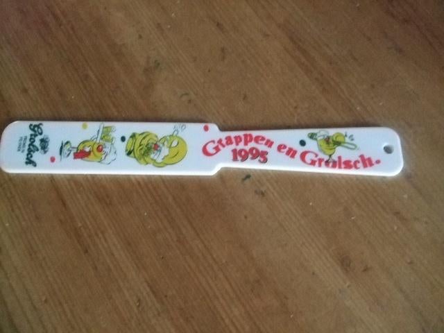 Grolsch spatel 1995 / afschuimer Grappen en Grolsch, Ophalen of Verzenden, Nieuw, Overige typen, Grolsch