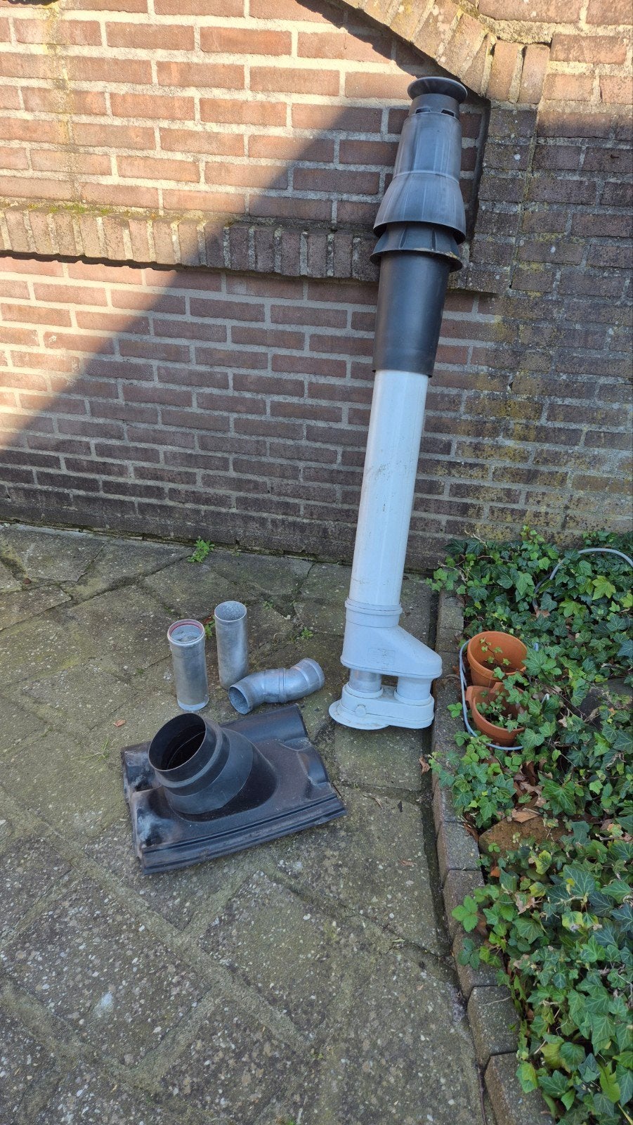 Rookgasafvoer CV ketel, Ophalen, Ventilator en Afzuiger