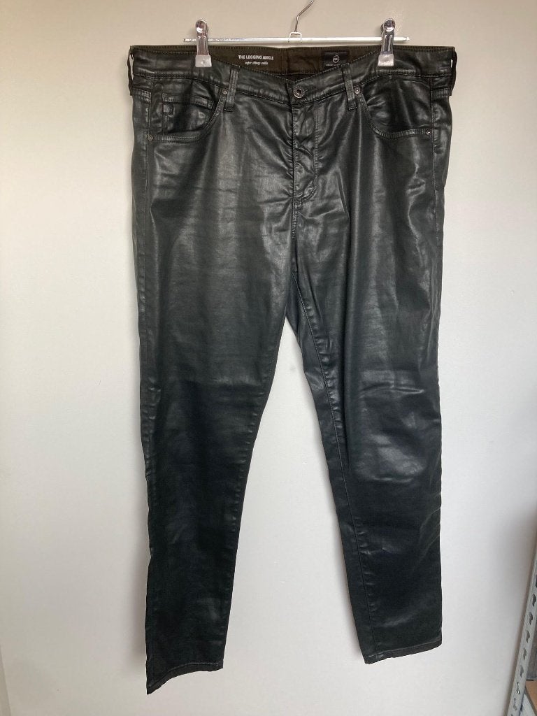 AG Jeans Adriano Goldschmied Ankle skinny zwart glans mt 31, Kleding | Dames, Brama Srl, Zwart, Via Torrazzi, 41, 41122, Modena (MO), Italy