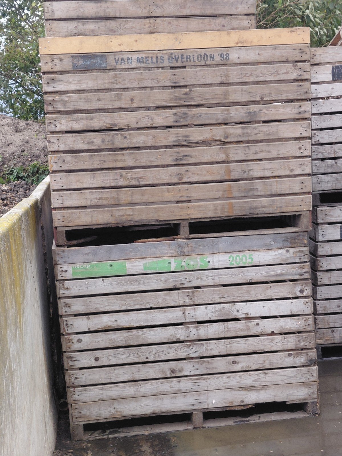te koop aardappelkisten  voor brandhout, Minder dan 3 m³, Ophalen of Verzenden