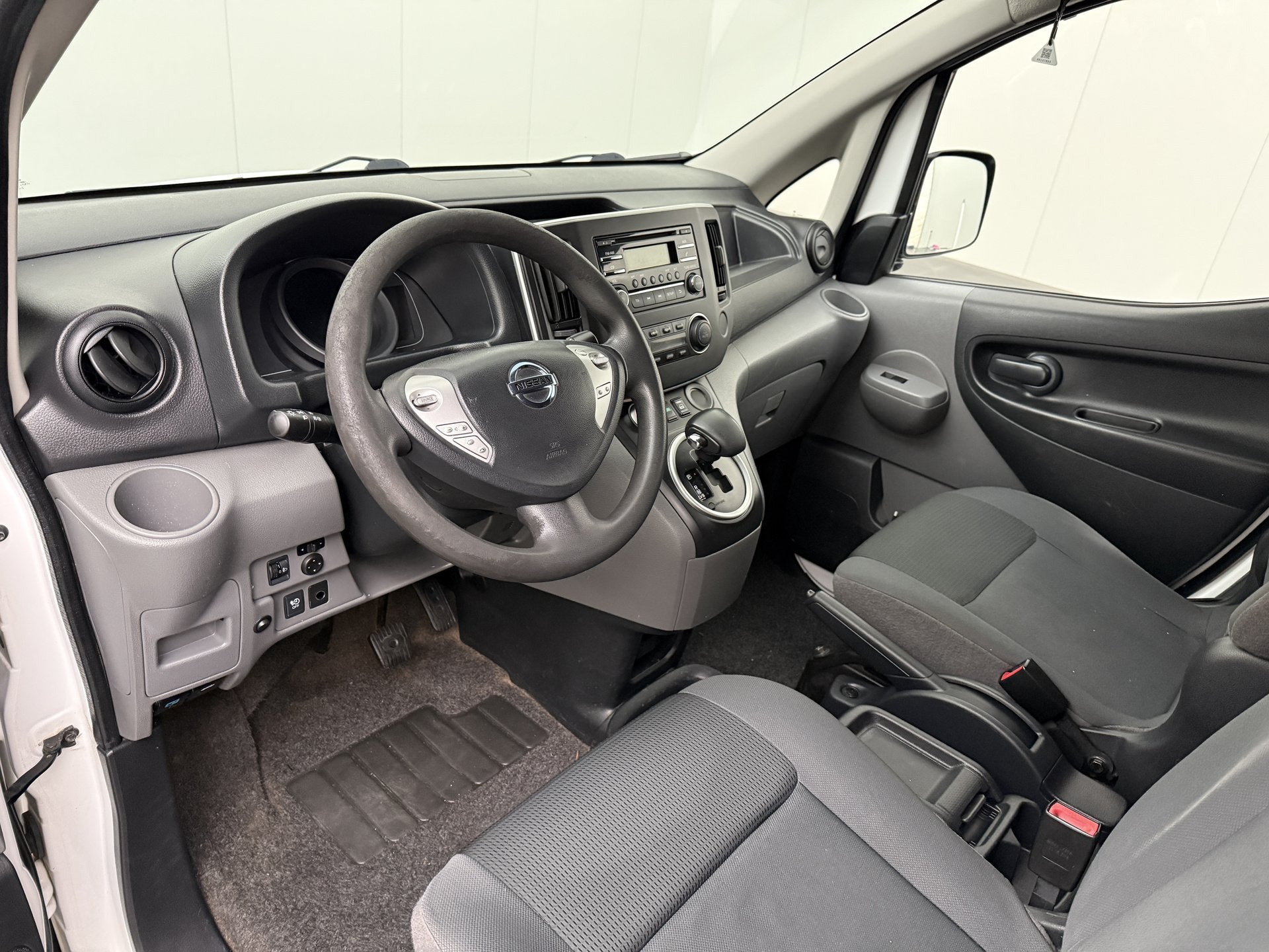 Nissan e-NV200 Optima Volledig Elektrisch | Marge | Airco |, Gebruikt, Zwart, Wit, Origineel Nederlands