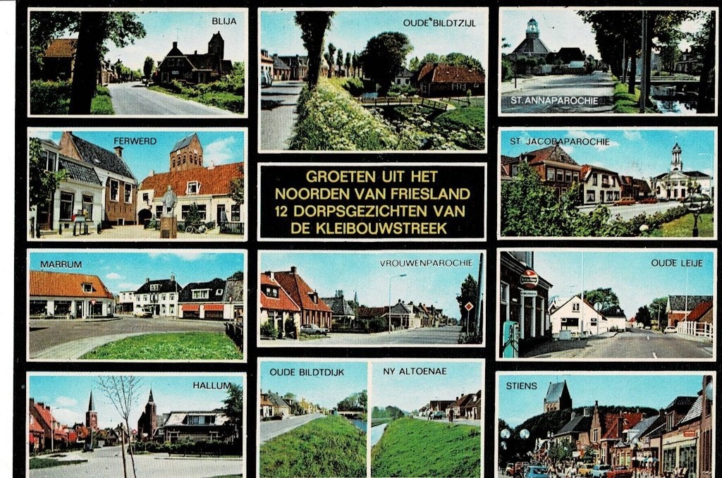 Friesland, Kleibouwstreek, Ophalen of Verzenden, Ongelopen, Friesland