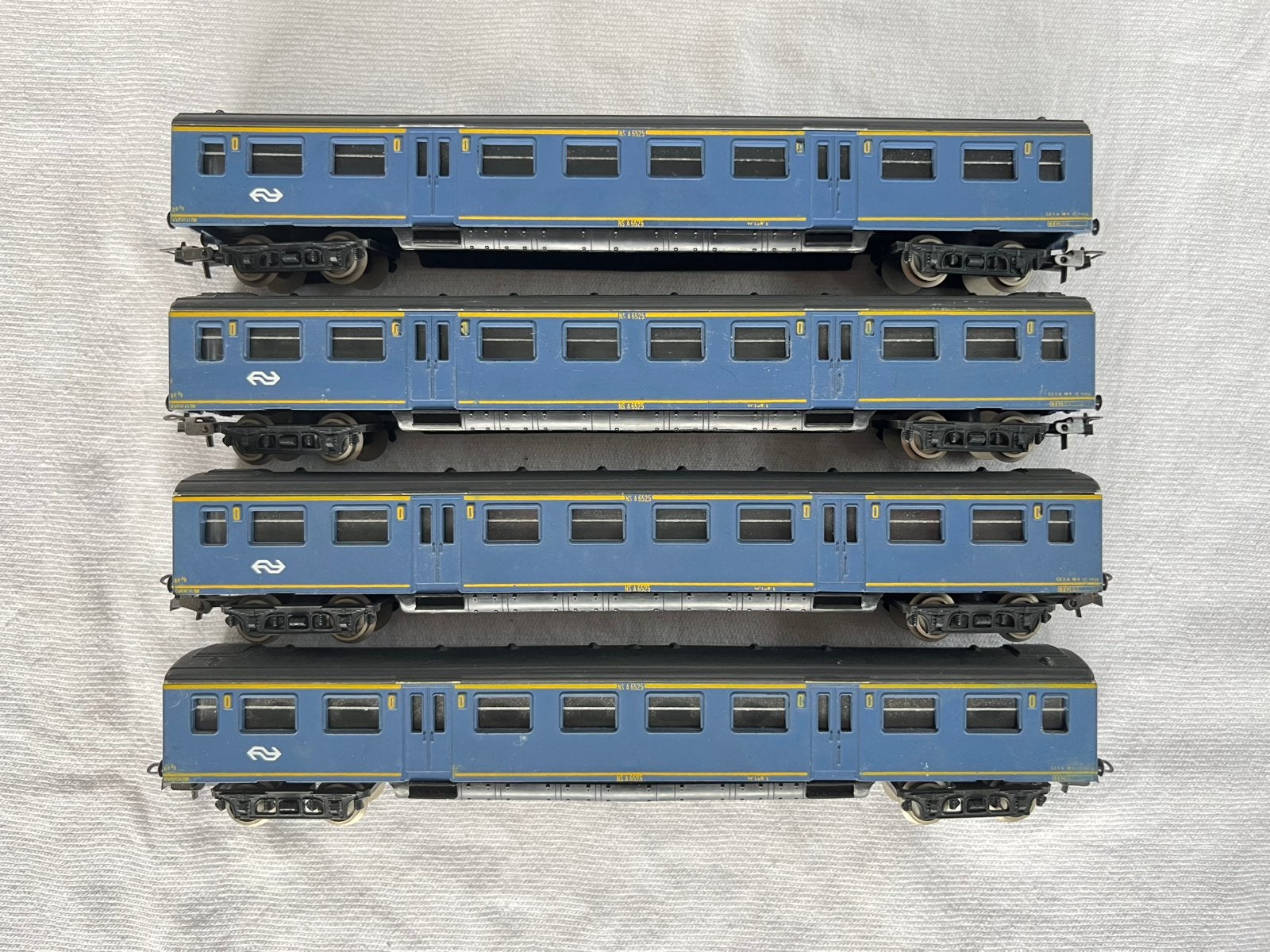 4x Lima NS Plan E 1e klas rijtuigen H0, Gebruikt, Gelijkstroom, Wagon, Ophalen of Verzenden