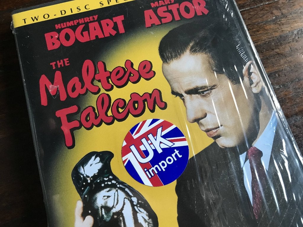 THE MALTESE FALCON (Humphrey Bogart/Mary Astor) UK DVD Nieuw, Ophalen of Verzenden, 1940 tot 1960, Nieuw in verpakking, Vanaf 12 jaar