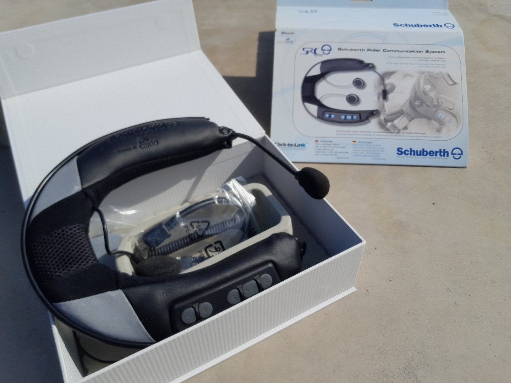 Schuberth cardo SRC systeem bleutooth, Motoren, Kleding | Motorhelmen, Systeemhelm, XL, Overige merken, Tweedehands, Ophalen of Verzenden
