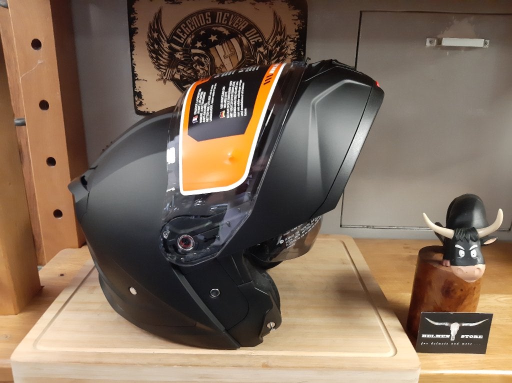 Beon systeemhelm XL motor scooter helm mat zwart XL nieuw, Pascalstraat 6 1704 RD Heerhugowaard, Systeemhelm, Dames, XL