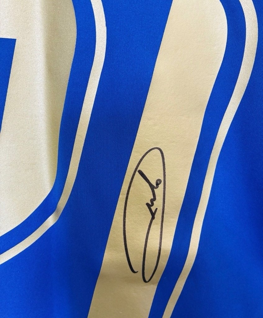 Gesigneerd Andrea Pirlo Italië shirt #21 – Beckett COA, Verzamelen, Ophalen of Verzenden, Nieuw, Buitenlandse clubs, Shirt