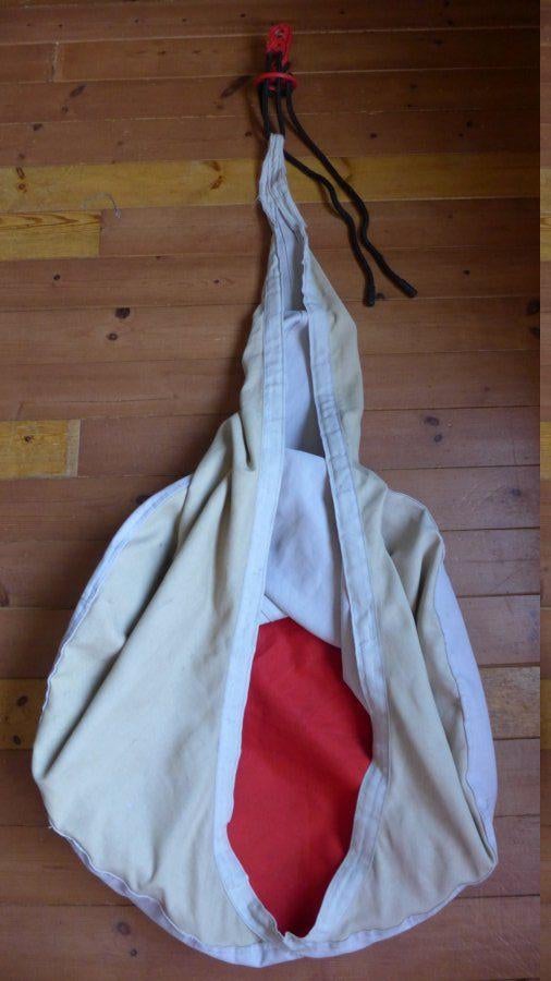 Ikea hangstoel met soft air opblaaskussen, Gebruikt, Opvouwbaar, Ophalen of Verzenden, Eenpersoons