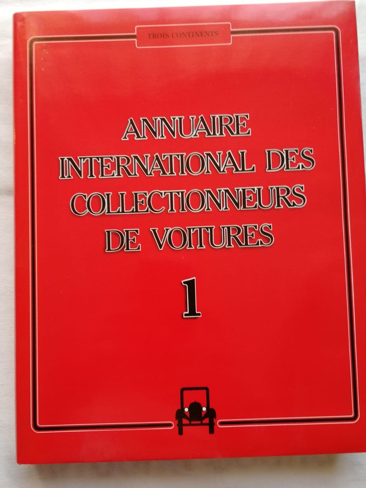 Annuaire International des Collectionneurs de Voitures, Onbekend, Algemeen, Ophalen of Verzenden, Zo goed als nieuw