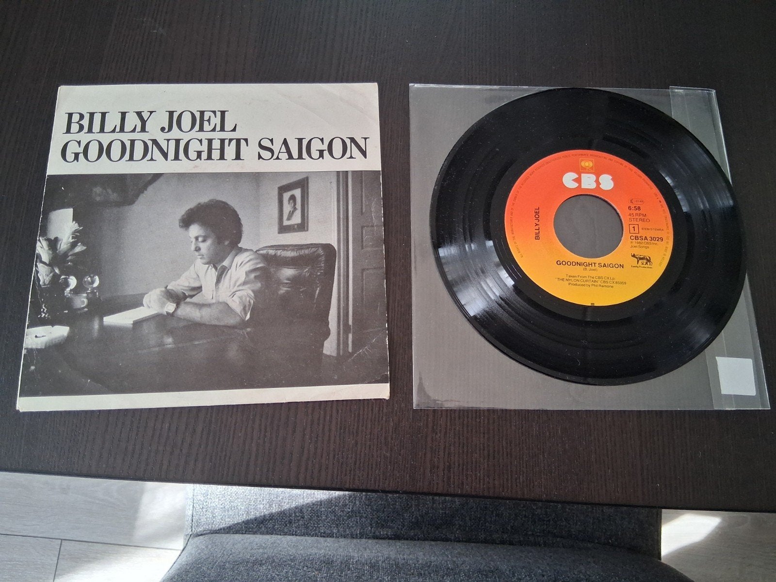 Billy Joel - Goodnight Saigon 7 inch single, Gebruikt, 7 inch, Pop, EP