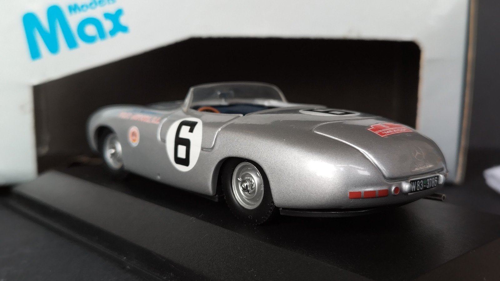 Mercedes Benz 300 SL Spyder Carrera 1:43 Max Models Pol, Auto, Verzenden, ., Nieuw