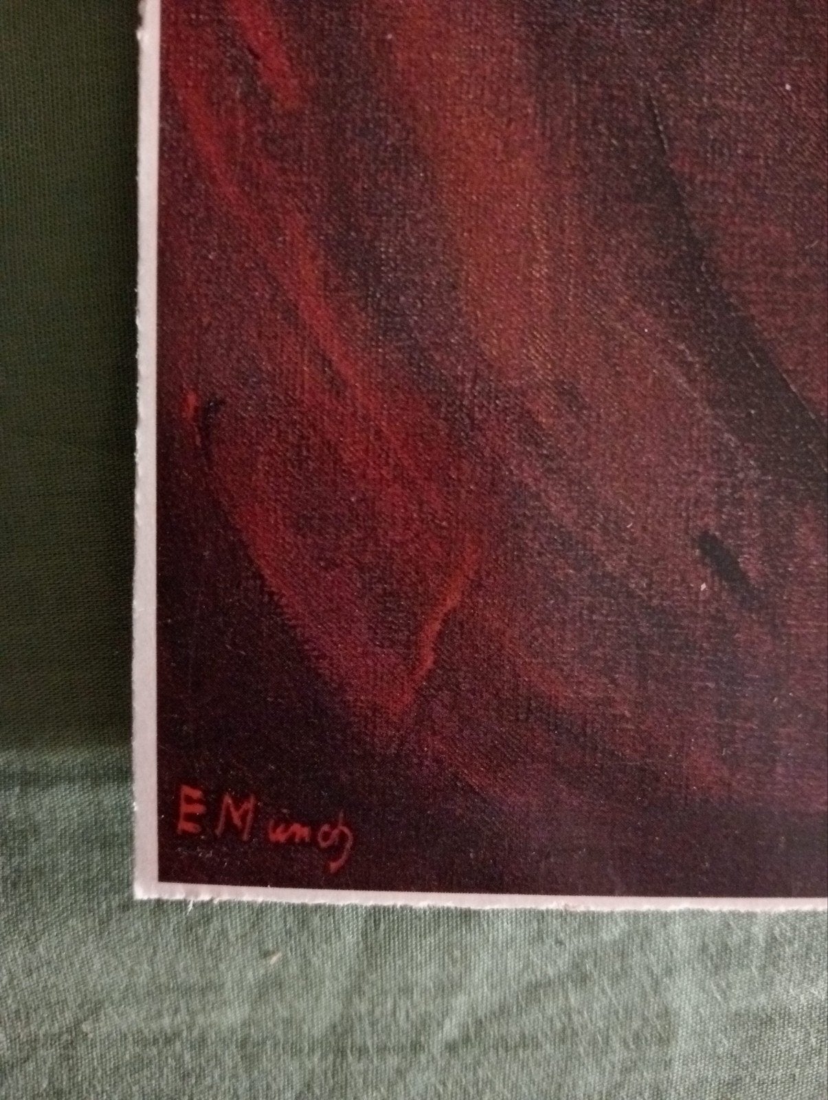 Edvard Munch print naakt erotiek, Ophalen of Verzenden