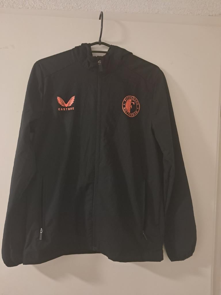 Feyenoord jasje Castore maat S, Ophalen of Verzenden, Zo goed als nieuw, Meisje, Jas