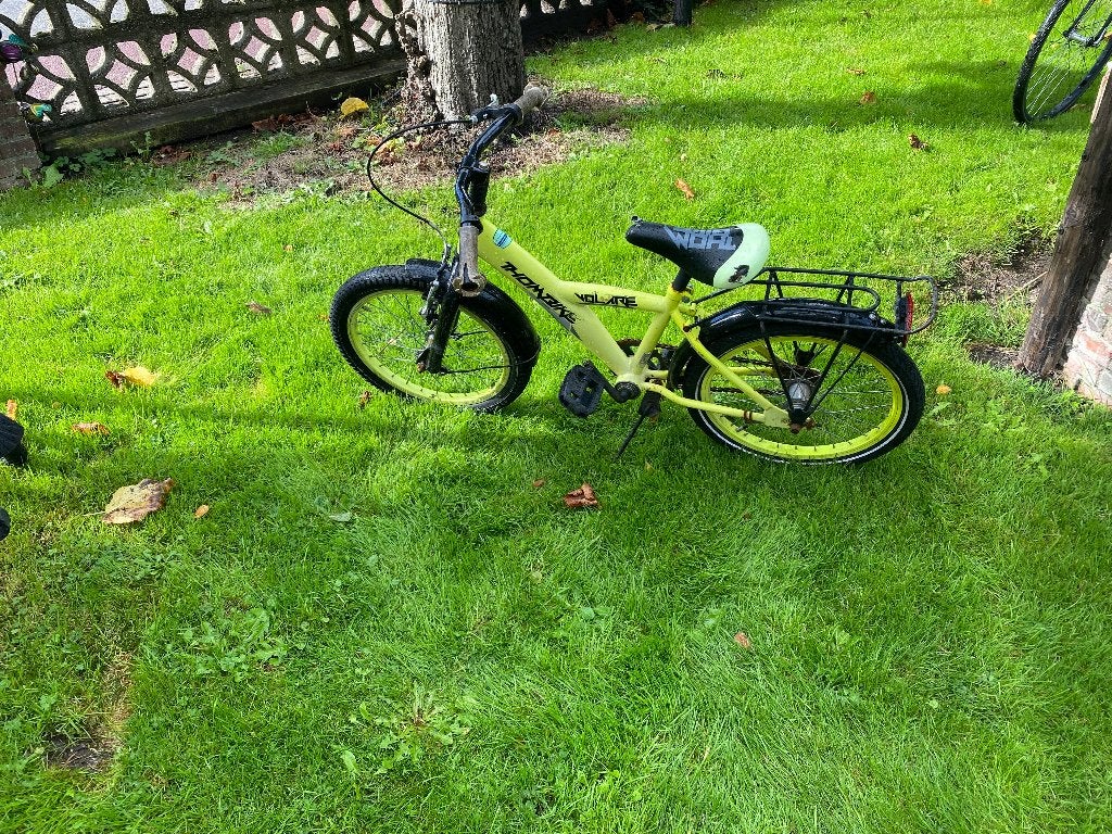 Te koop kinderfiets, Ophalen, Gebruikt, Minder dan 16 inch