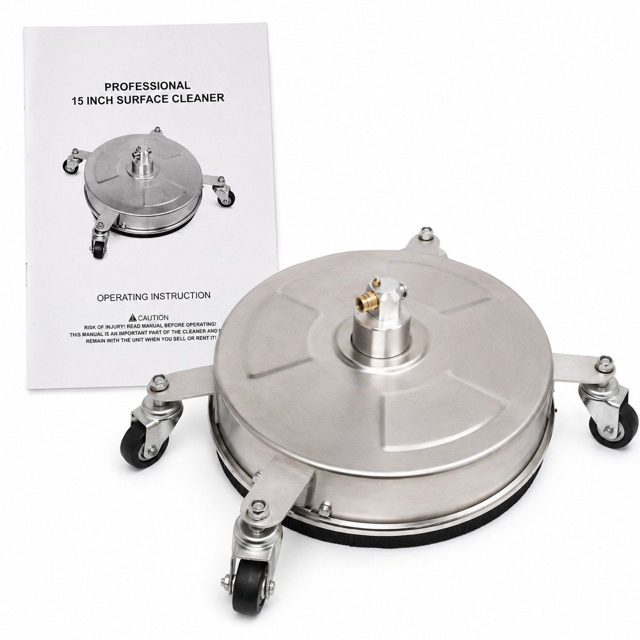 Professionele 15" Terrasreiniger, Ophalen of Verzenden