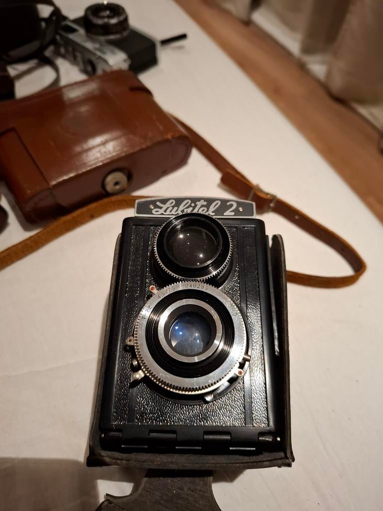 Vintage camera's: Lubitel 2, Balda en meer, Ophalen of Verzenden, Gebruikt, Spiegelreflex, Overige Merken