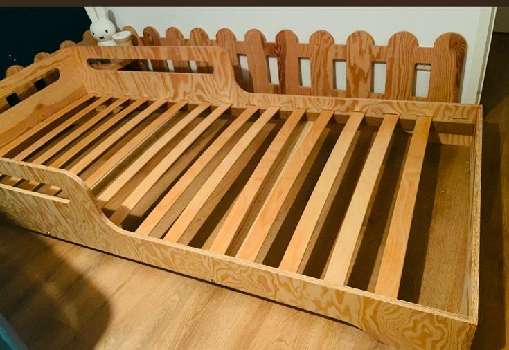 Petit Puk kinderbed, Ophalen, Zo goed als nieuw, 180 cm of meer, 85 tot 100 cm
