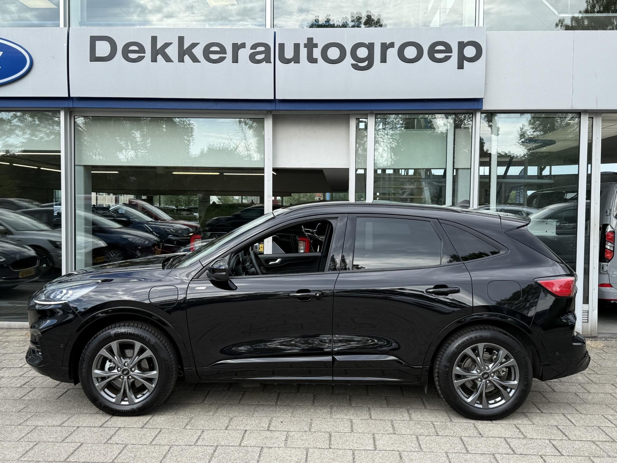Ford Kuga 2.5 PHEV ST-Line, Auto's, Ford, Gebruikt, Euro 6, 4 cilinders, Zwart