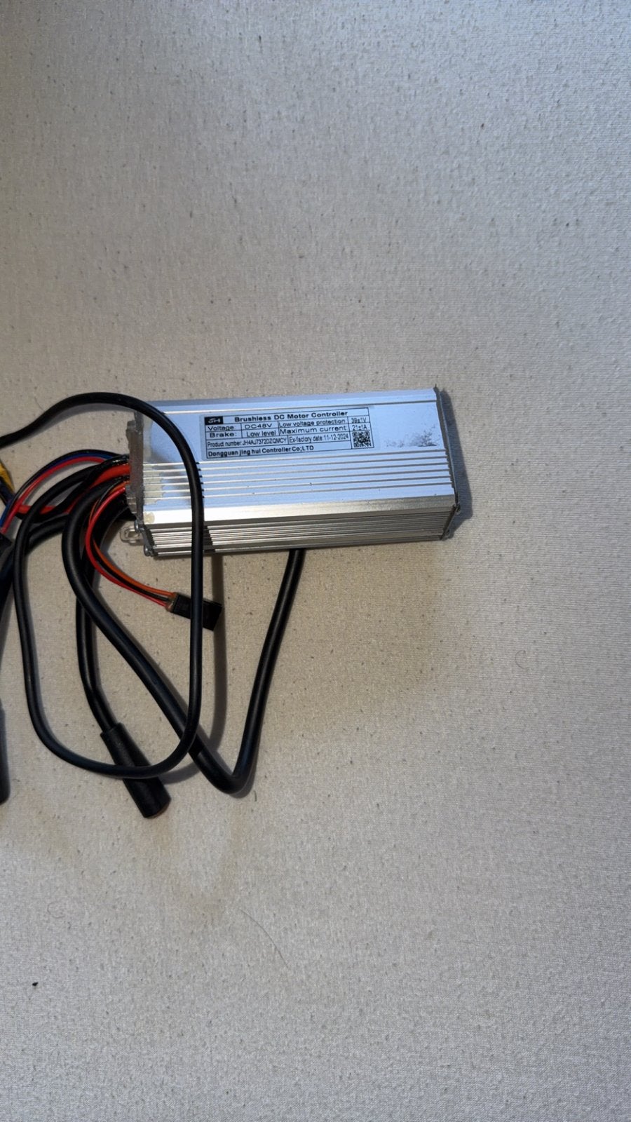 Brushless DC Motor Controller 48V 20A voor E-bike, Elektrische fiets, Gebruikt, Ophalen of Verzenden, Motor