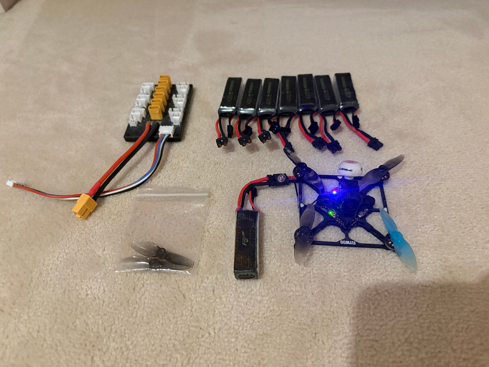 Flywoo Nano Baby 20 FPV Drone met Accessoires, Audio, Tv en Foto, Drones, 100 tot 1000 meter, Overige merken, Ophalen of Verzenden