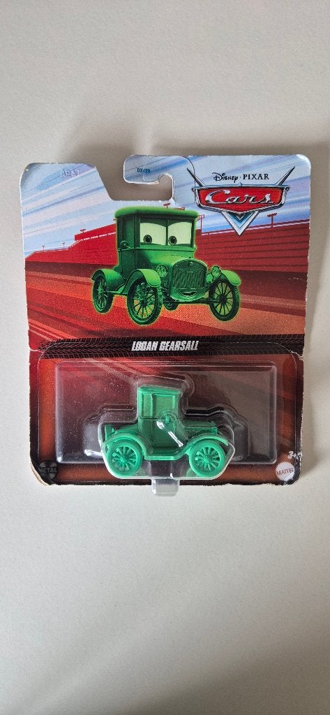 Disney Pixar Cars Logan Gearsall, Ophalen of Verzenden, Nieuw