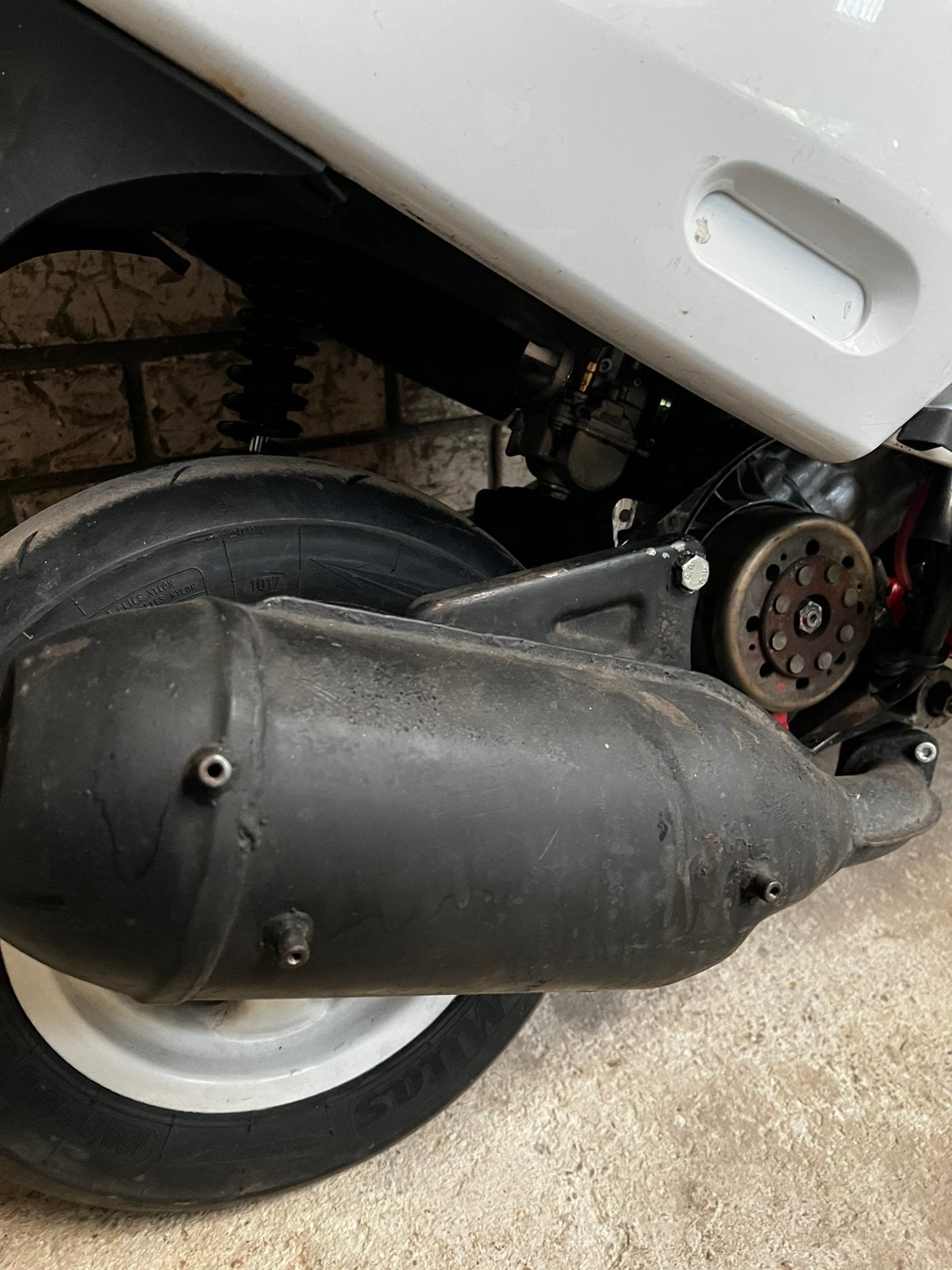 Hexagon 183cc stage 3 blok, Ophalen, Zo goed als nieuw, Blok, Piaggio