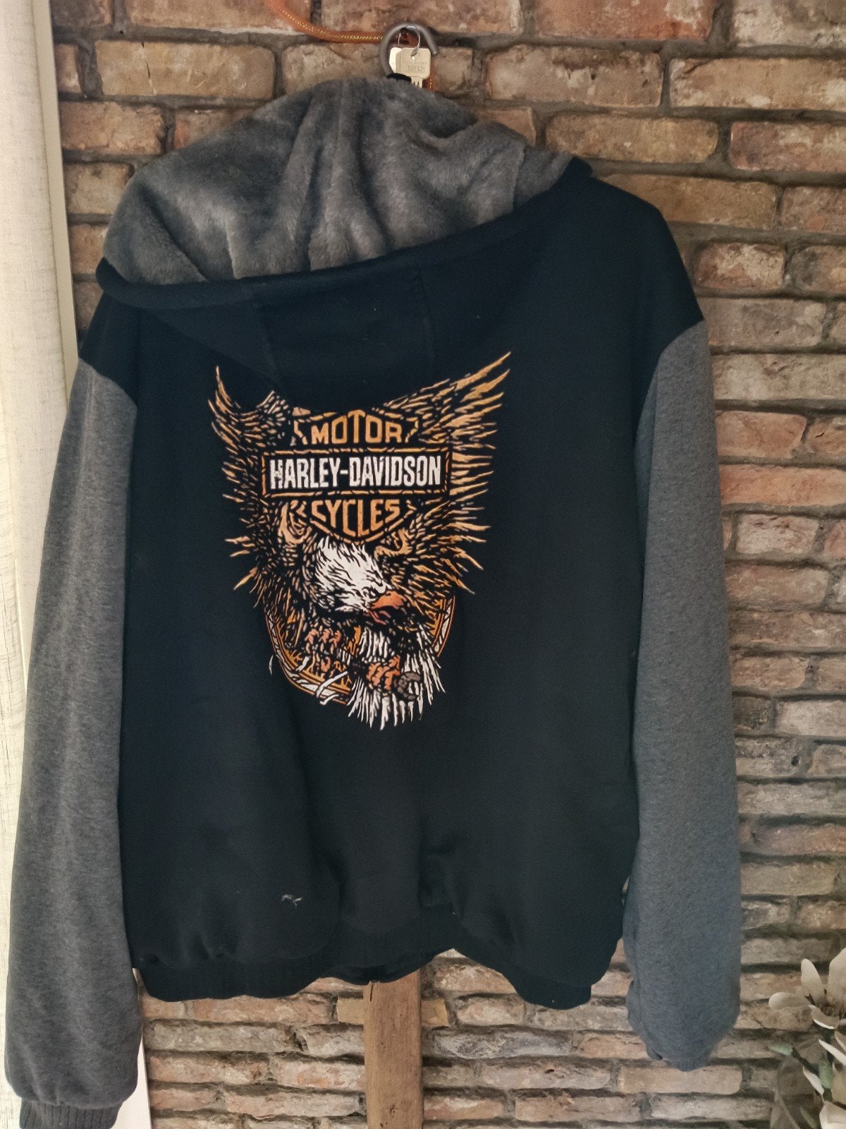 Harley-Davidson hoodie met rits en voering, Ophalen of Verzenden, Gedragen, Harley-Davidson
