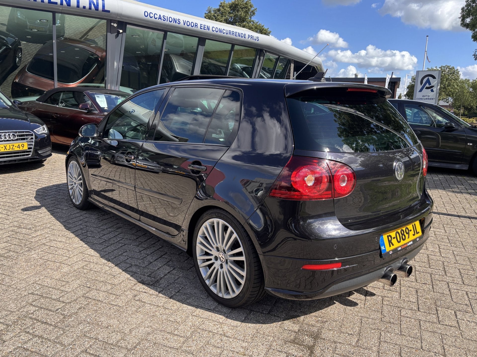 Volkswagen Golf 3.2 R32, Carplay, DSG, Leder, Dakje Inruil m, Gebruikt, 3189 cc, Zwart, Bedrijf