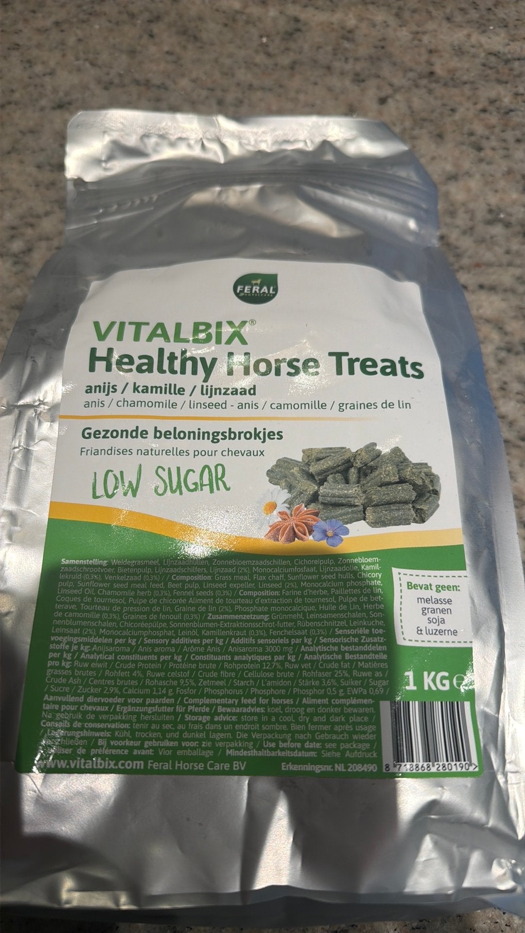 Nieuw vitalbix healthy horse beloning brokjes, Ophalen of Verzenden